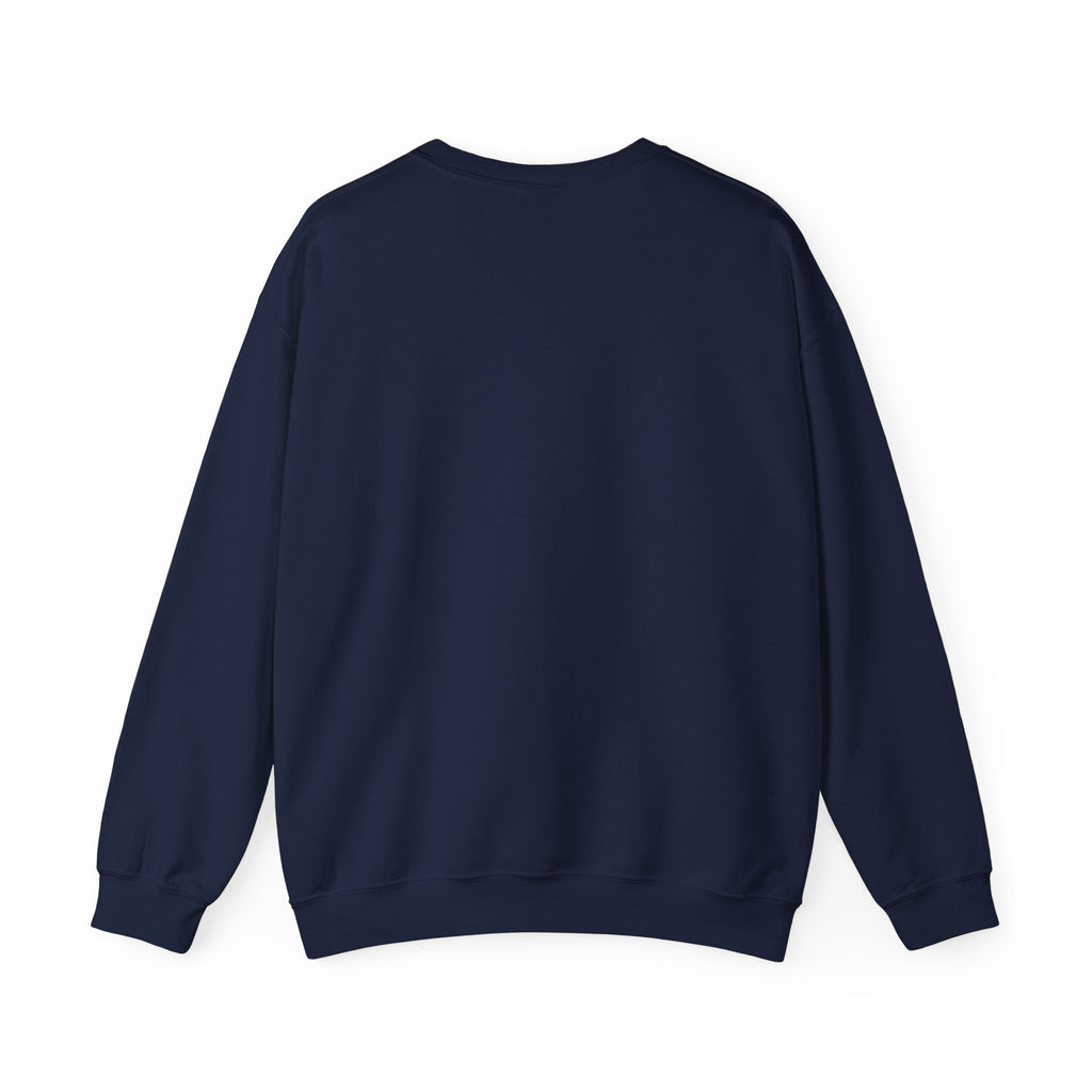 Vintage-Inspired Unisex Crewneck Sweatshirt with WAM Logo | Retro Casual Wear for Music Lovers