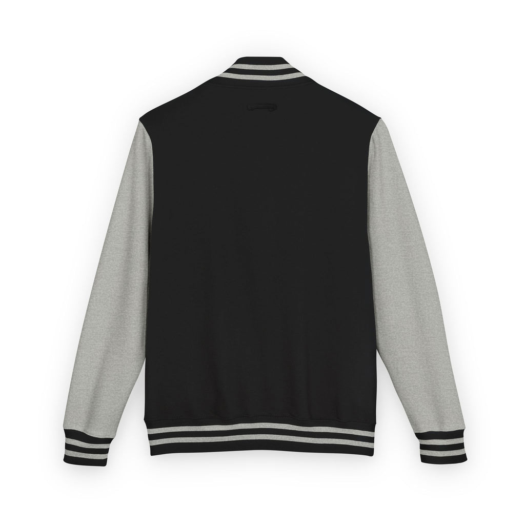 Trendy Unisex Letterman Jacket with WAM Logo – Perfect Everyday Outerwear