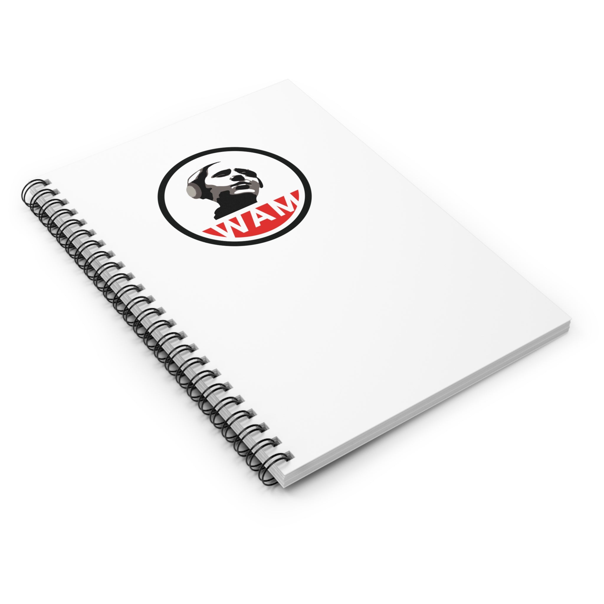 WAM Logo Spiral Notebook | Perfect for Students, Artists, and Music Lovers