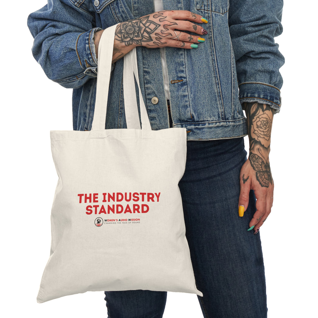 The Industry Standard Natural Tote Bag by Women's Audio Mission