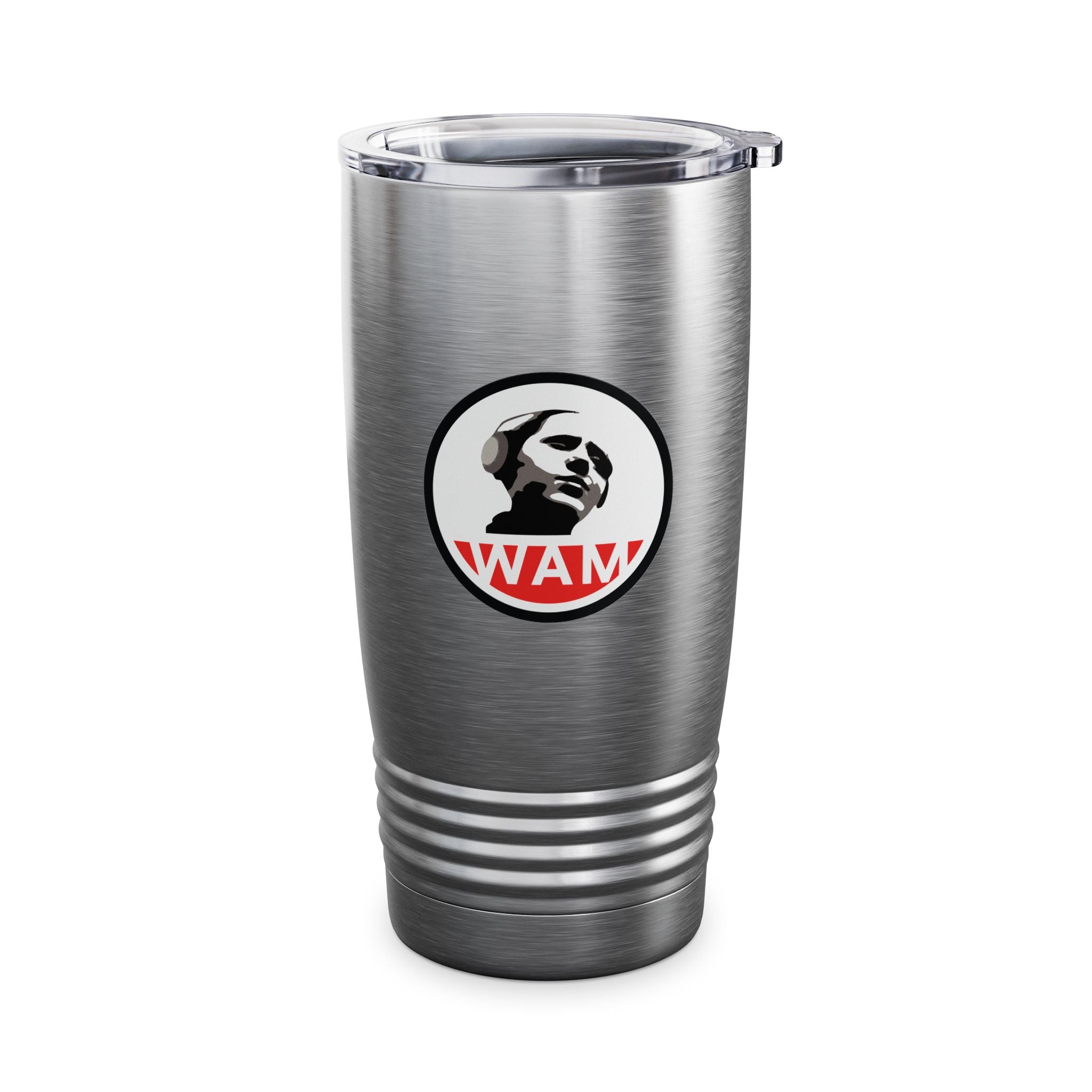 WAM Logo Ringneck Bird Tumbler | 20oz Insulated Travel Mug for Coffee and Tea