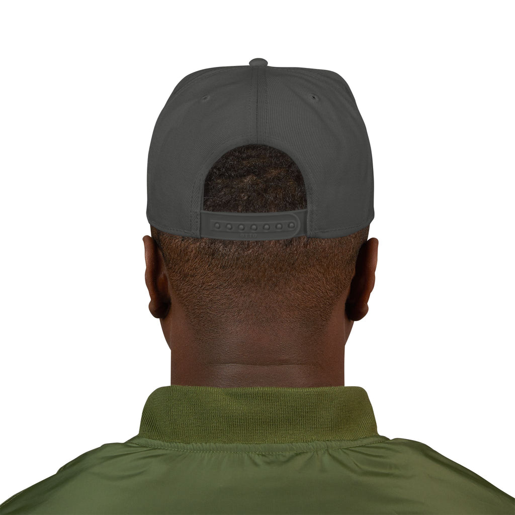 Embroidered Snapback Cap with WAM Logo | Fashionable, Casual, and Gift-Ready