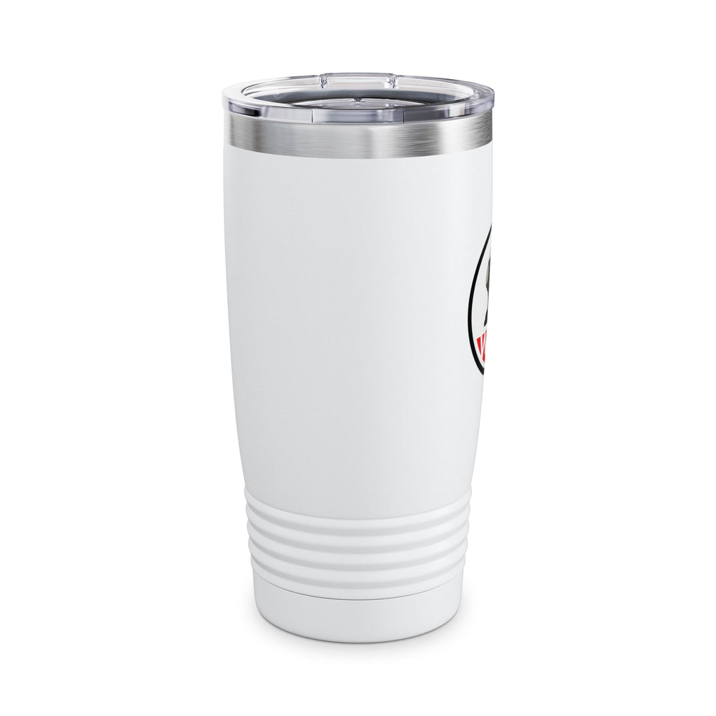 WAM Logo Ringneck Bird Tumbler | 20oz Insulated Travel Mug for Coffee and Tea