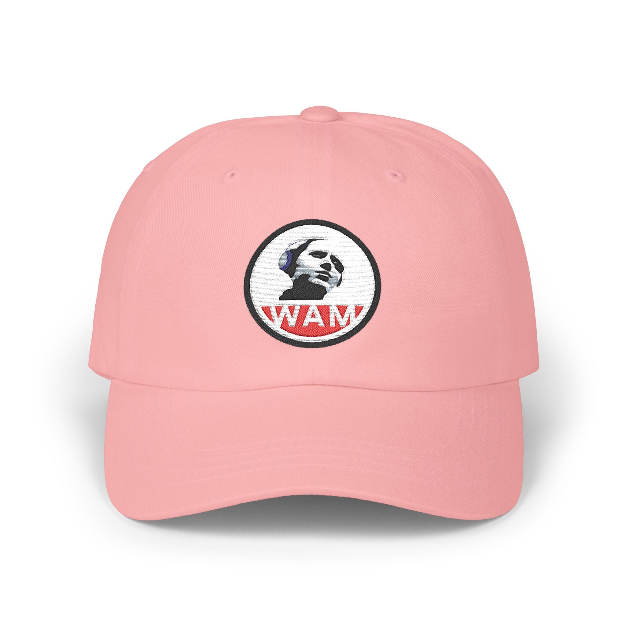 Vintage-Inspired Dad Cap Featuring WAM Logo | Casual, Stylish, and Gift-Ready