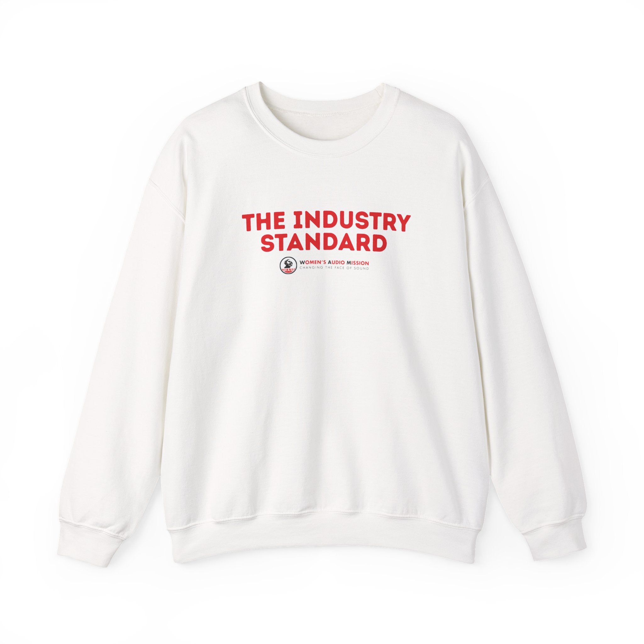 "The Industry Standard" Crewneck Sweatshirt Minimal Logo Pullover