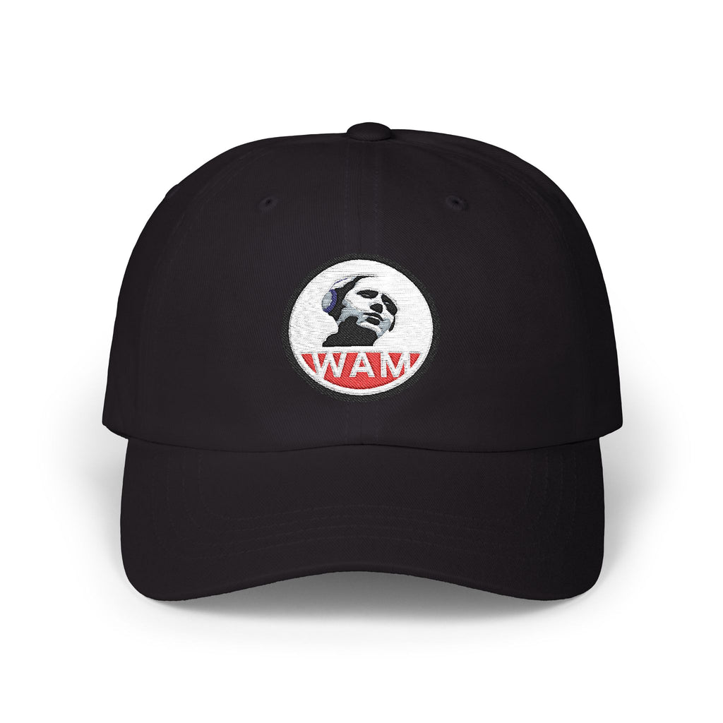 Vintage-Inspired Dad Cap Featuring WAM Logo | Casual, Stylish, and Gift-Ready