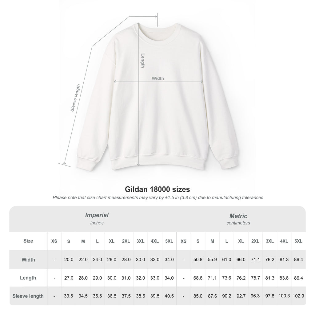 Vintage-Inspired Unisex Crewneck Sweatshirt with WAM Logo | Retro Casual Wear for Music Lovers