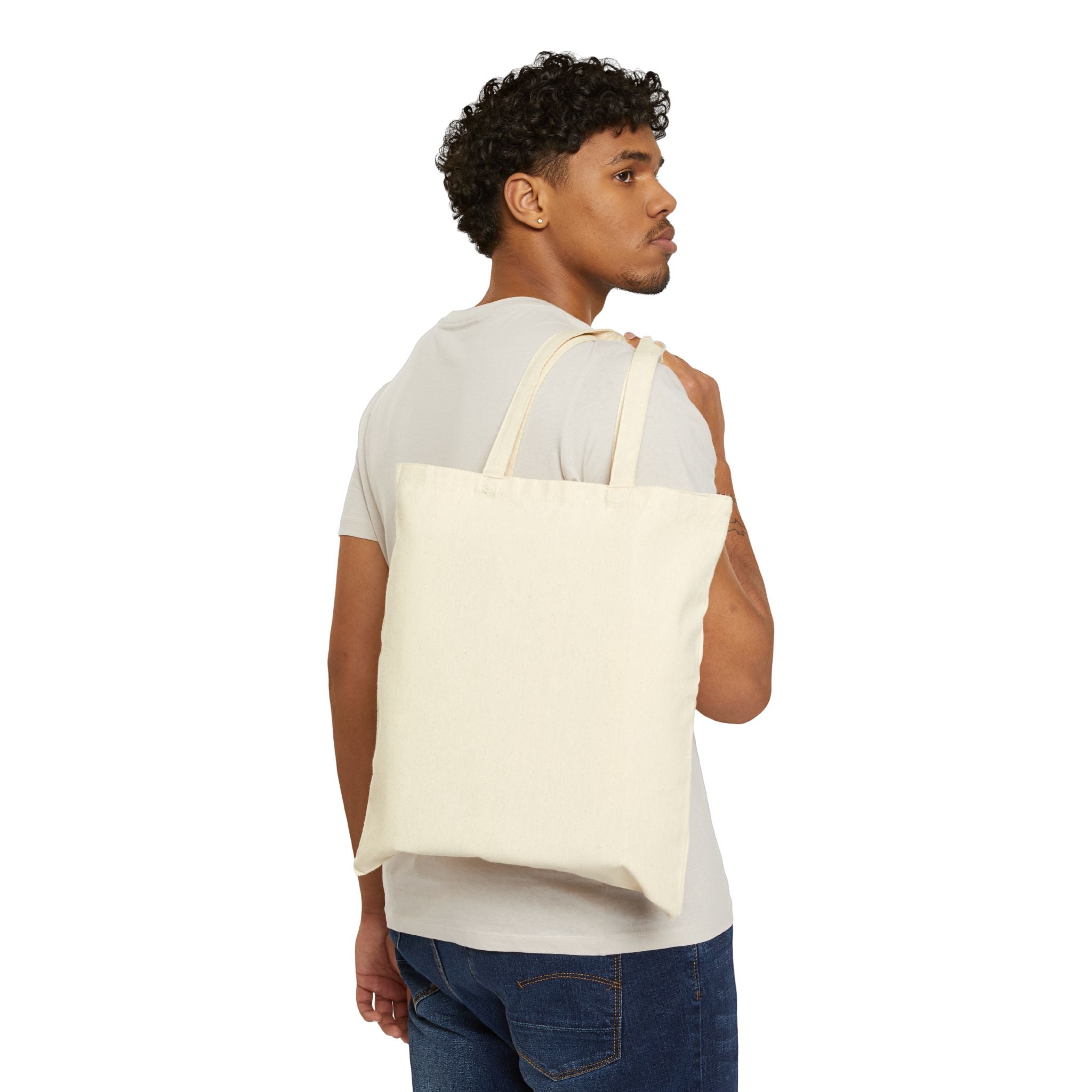 "Carrying the Music Industry" Cotton Canvas Market Tote