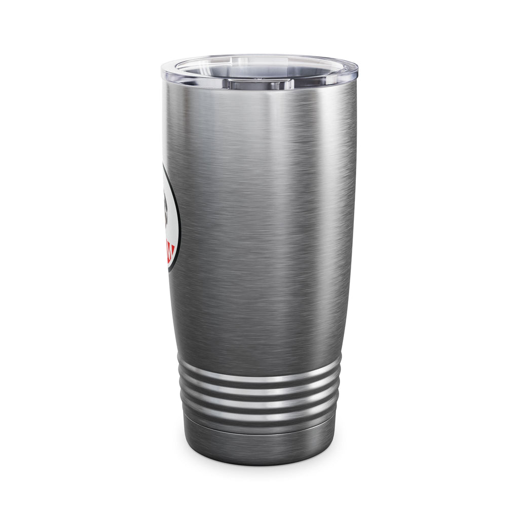 WAM Logo Ringneck Bird Tumbler | 20oz Insulated Travel Mug for Coffee and Tea