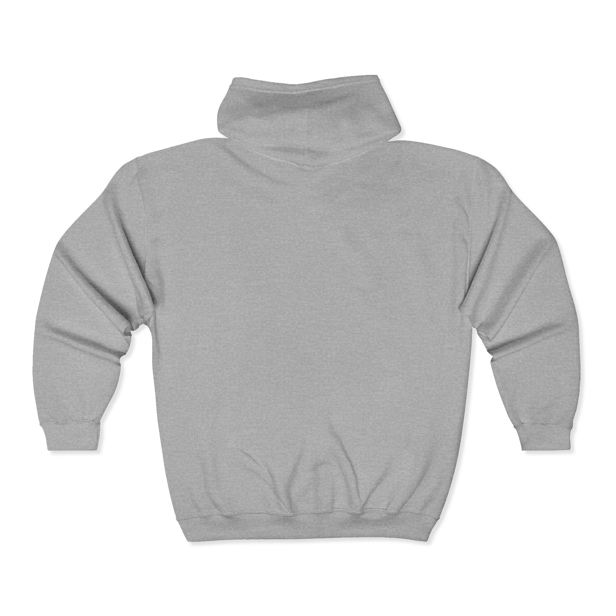 Unisex Heavy Blend Full Zip Hooded Sweatshirt with WAM Logo | Cozy Hoodie for Casual Wear,  Layering Piece
