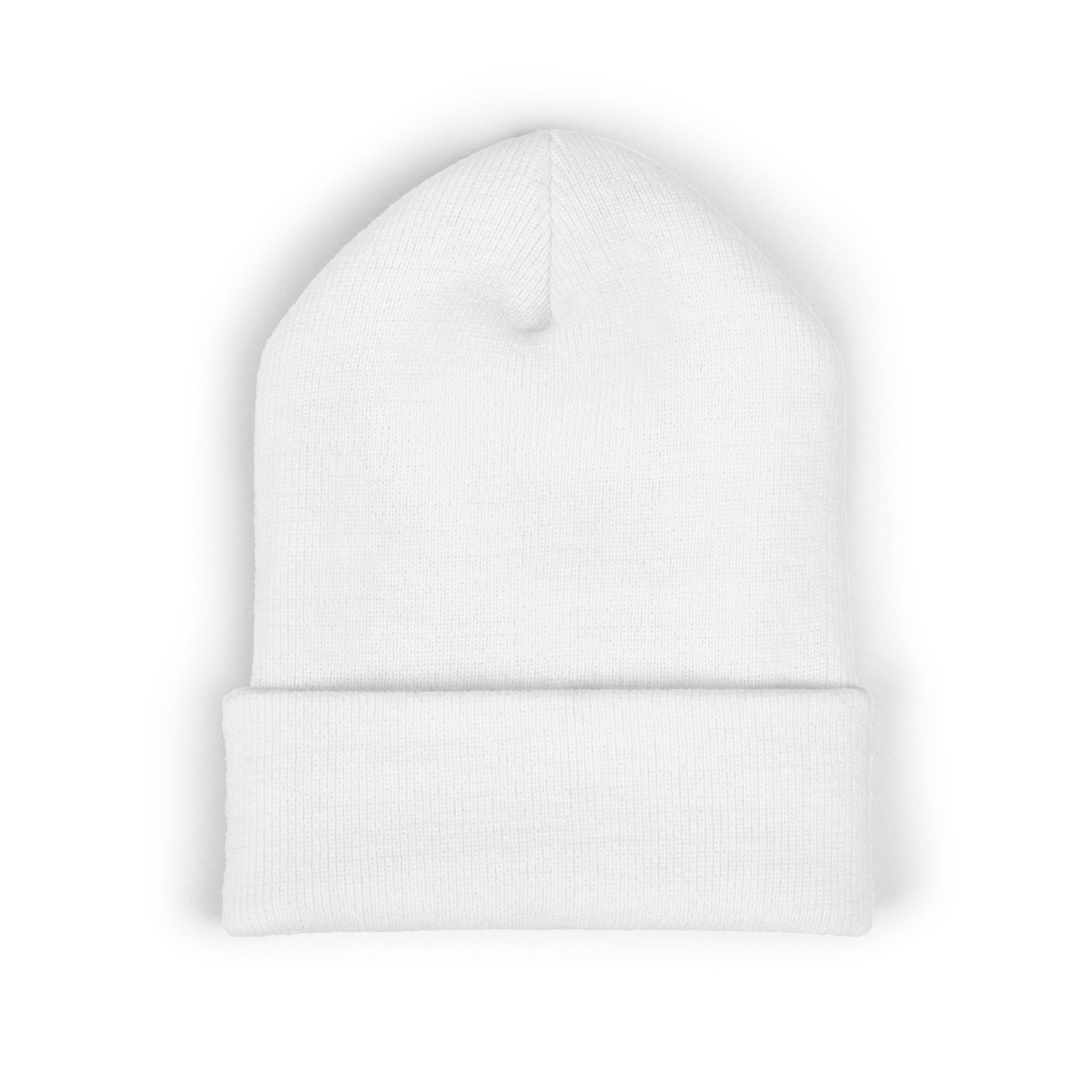 Women's Audio Mission Cuffed Beanie | Cozy Winter Hat, Gift for Music Lovers, Embroidered Beanie, Warm Cap, Trendy Fashion Accessory