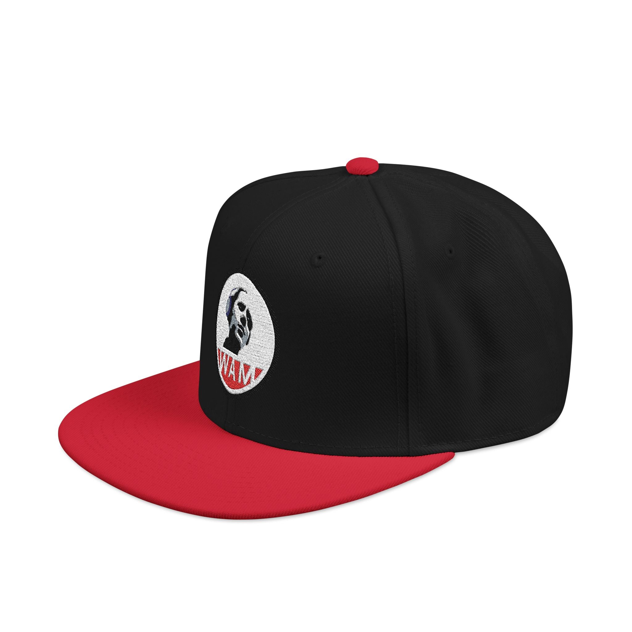 Embroidered Snapback Cap with WAM Logo | Fashionable, Casual, and Gift-Ready