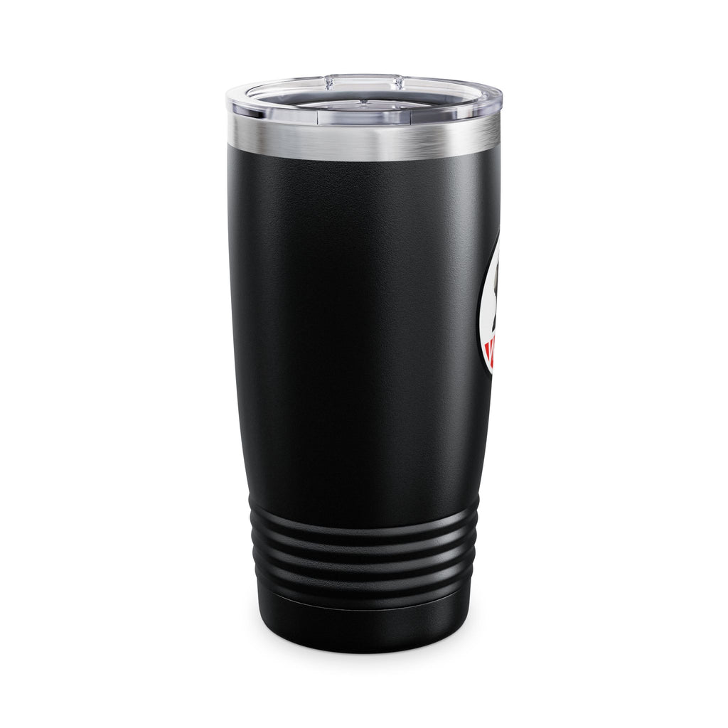 WAM Logo Ringneck Bird Tumbler | 20oz Insulated Travel Mug for Coffee and Tea